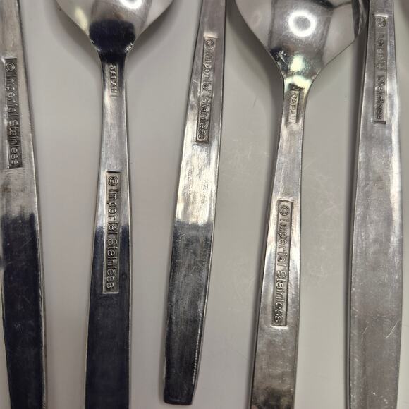 Imperial Stainless Japan 4-piece Flatware Set for 4 - IMI57 Vintage Floral - Picture 16 of 16